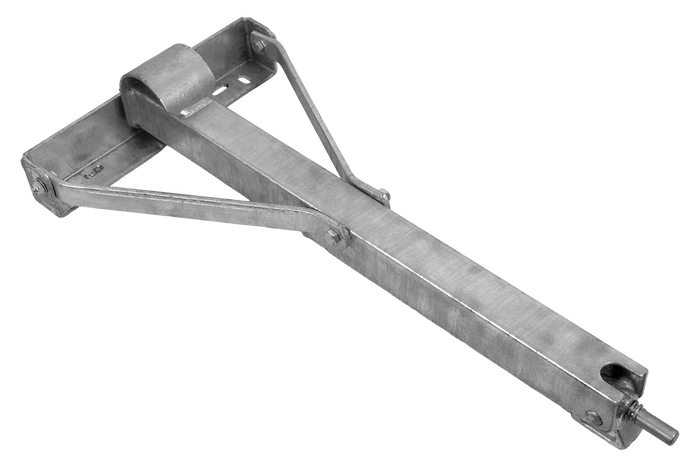 Stabilisateur d'angle extensible KNOTT 6X1197.007 pour remorque 1100 kg, 498 mm