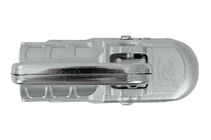 Attelage à boule STEELPRESS BC-3000C-00-00 pour remorque de 3 000 kg avec timon tubulaire de 50 mm, en fonte