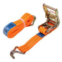 Courroie de transport orange UNITRAIER 4 m/35 mm/2 t avec tendeur