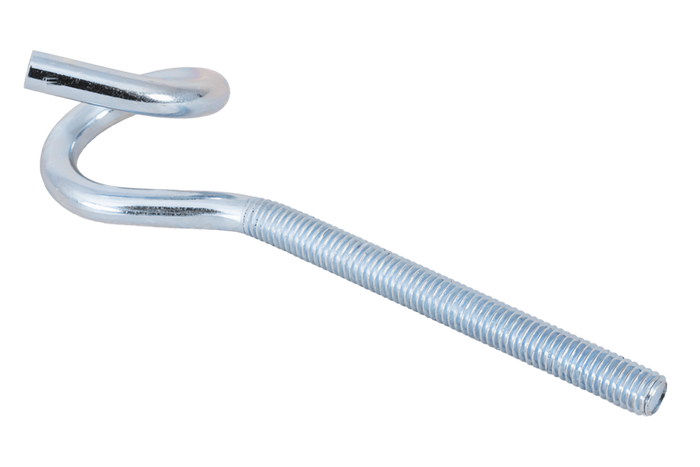 Crochet, piton, modèle sinueux DROMET HOH M6x100 