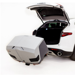 Towbox V3 Grey LED Edition - coffre à bagages monté sur attelage