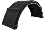 Garde-boue pour remorque 19,5-24,5" DOMAR DK4175 passage de roue 1300/460mm pour montage rapide