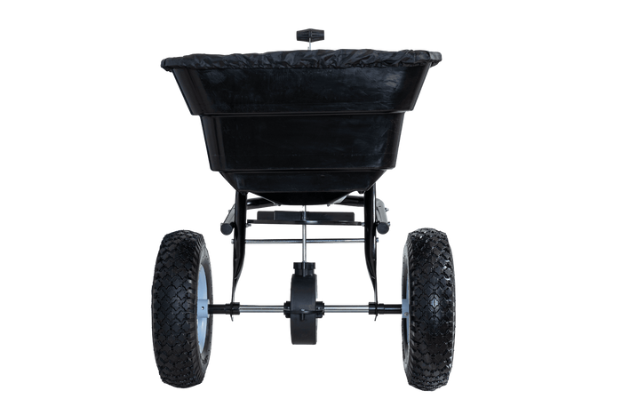 Semoir pour tracteur UNITRAILER épandeur d'engrais, semences 29 l 45 kg