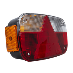 Feu arrière ASPÖCK Multipoint III, 8 fonctions, gauche