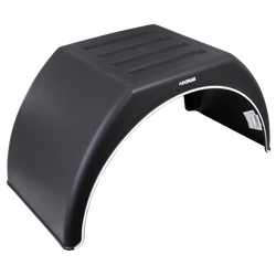 OUTLET Garde-boue double pour remorque 14-16&quot; DOMAR DK3115 passage de roue plat 915/450mm