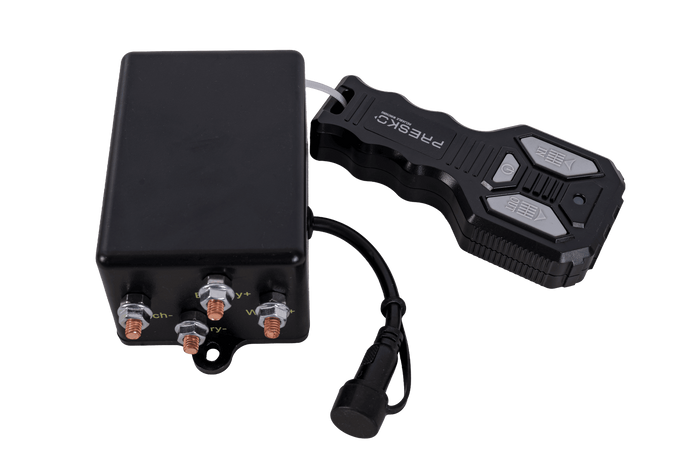 Treuil électrique pour remorque PRESKO T-REX 3.5 12V 1590 kg avec câble en acier de 12 m