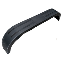 OUTLET Garde-boue tandem pour remorque 13-14&quot; DOMAR D20522 passage de roue plat 1500/220 mm