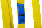 Sangle de remorquage avec crochets UNITRAILER 5 m/50 mm/6 t jaune