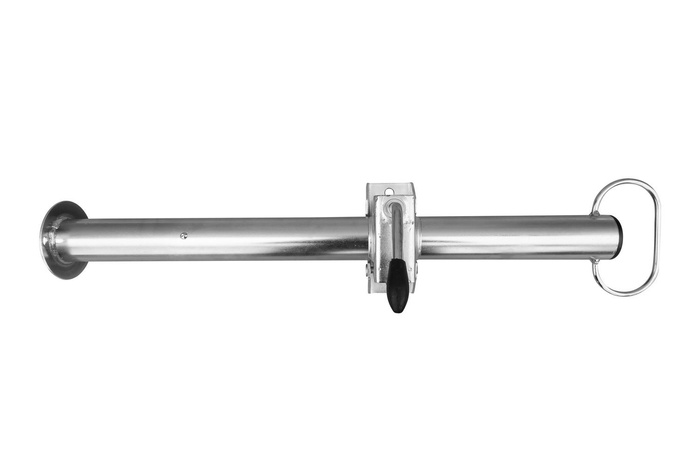 Béquille, support fixe avec collier UNITRAILER 150 kg, 48 mm, 600 mm