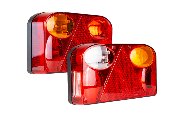 Feux arrière FRISTOM FT-88, 7 fonctions, gauche + droite