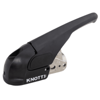 Attelage à boule OUTLET KNOTT KS30 avec stabilisateur pour remorque de 3000 kg avec timon tubulaire de 50 mm 85 