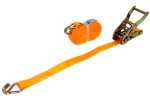 Courroie de transport orange UNITRAIER 6 m/25 mm/1 t avec tendeur