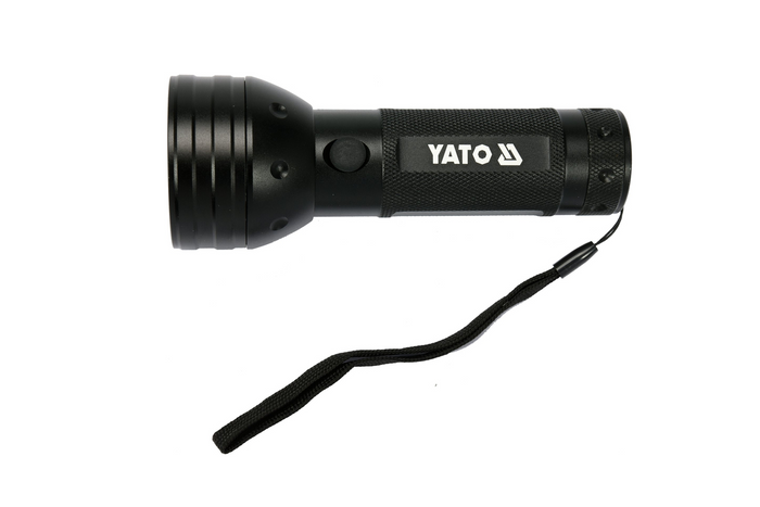 Lampe torche UV YATO YT-08581 avec lunettes de sécurité incluses (51 LED)