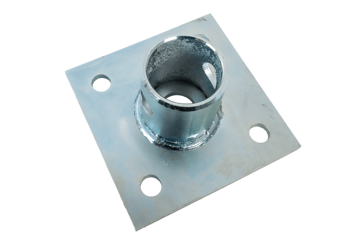 Support extensible avec adaptateur UNITRAILER TJ5002+TJ5002A pour remorque plateau 1300 kg 560-940 mm