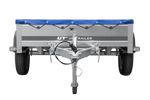 Remorque légère 200x125 UNITRAILER GARDEN 201 KIPP avec bâche bleue