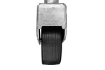 Roue de support pivotante KNOTT TK57 avec poignée, 500 kg, 57 mm, 710-1010 mm