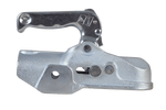 Attelage à boule WINTERHOFF WW 350-RB-K1212 pour remorque de 3500 kg avec timon tubulaire de 50 mm, en fonte