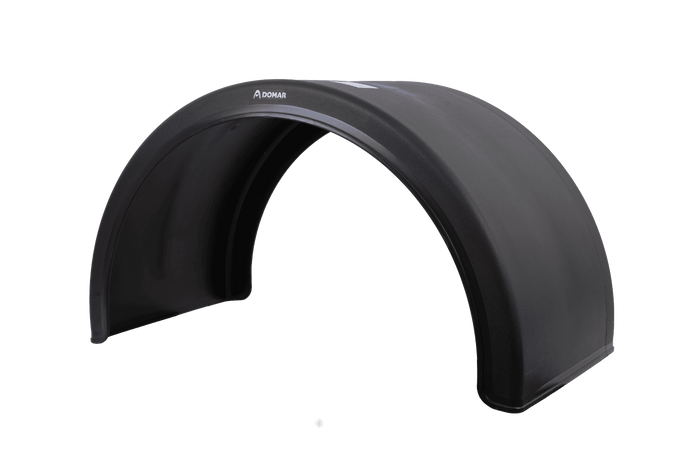 Garde-boue double pour remorque 19,5-22,5" DOMAR DK1540, passage de roue 1100/550 mm