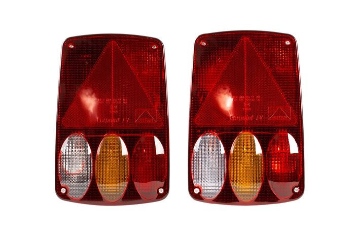 Feux arrière ASPÖCK EARPOINT IV, 6 fonctions, gauche + droite