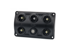 Lampe intérieure de voiture LED HORPOL LWD2157/CZ 900 lm noire avec interrupteur et diode rouge
