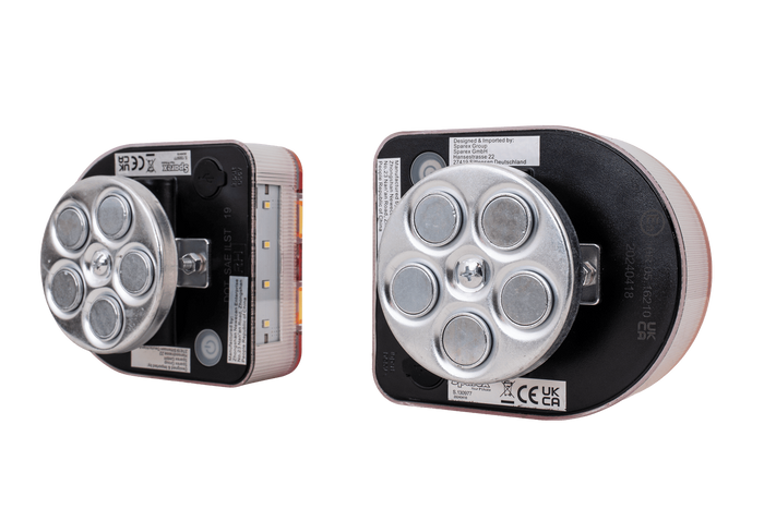 Feux arrière LED SPAREX CONNIX S.130977, 4 fonctions gauche + droit, sans fil, magnétiques