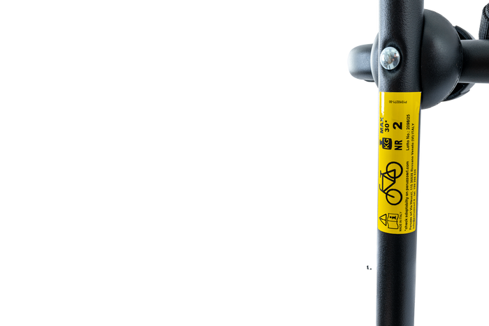 Porte-vélos 4x4 Peruzzo Brennero sur roue de secours - Porte-vélos 2 avec rails (Noir)