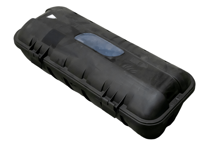 Boîte d'extincteur OUTLET 9/12 kg DAKEN 82511 STRIKE 707 x 322 x 239 mm noire