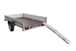 Rampe pliable UNITRAILER ALR004B en acier pour remorque, 190 cm, 200 kg
