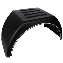 Garde-boue pour remorque UNITRAILER 15-16", passage de roue plat 900/450mm