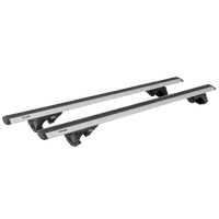 Barres de toit Inter Pack Virgo RR 120 (G2) pour rails ouverts