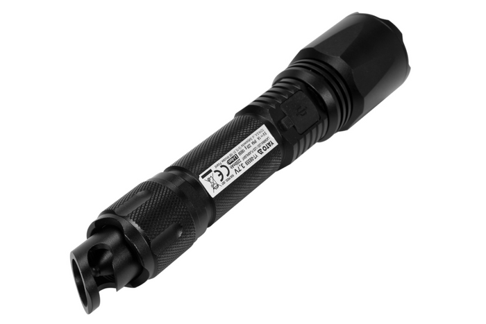 Lampe torche multifonction YATO YT-085609 LED 900 lm, batterie externe, ouvre-bouteille, marteau de secours