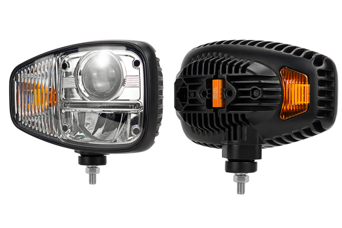 TT Technology TT.16611-P Feu avant LED 3 fonctions 23xLED 2350lm droit pour JCB/Cat/Manitou/Volvo/Terex