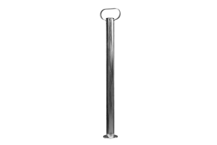 Support fixe UNITRAILER pour remorque plateau 150 kg 48 mm 685 mm