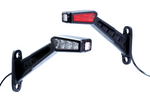 FEUX DE GABARITLED FRISTOM FT-146, 3 fonctions gauche + droite