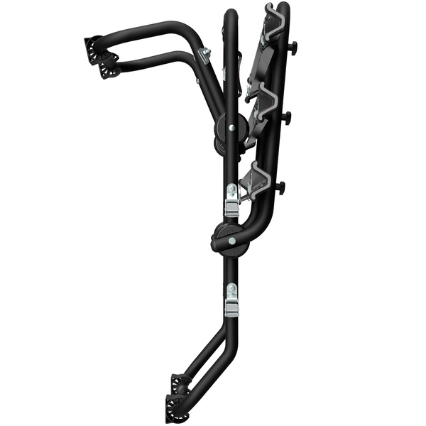 Porte-vélos de hayon Padova 3 en acier pour 3 vélos (noir)