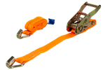 Courroie de transport orange UNITRAIER 2 m/25 mm/1 t avec tendeur