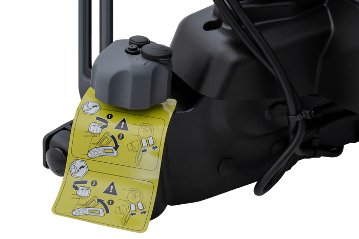 Inter Pack Spider 3 Lite - porte-vélos sur attelage pour 3 vélos