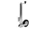 Roue de support automatique WINTERHOFF VK60-KH-200VBB avec poignée, 250 kg, 60 mm, 560-1030 mm