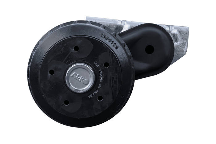 Essieu freiné AL-KO COMPACT pour remorque/dépanneuse 1350kg, 110mm, 1550mm, 5x112