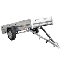 Remorque porte-voitures sur ressorts 264x125 UNITRAILER GARDEN 264/R KIPP
