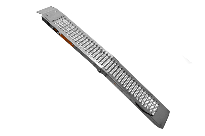 Rampe pliable UNITRAILER ALR004 en acier pour remorque, 170 cm, 227 kg