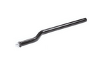 Tube coudé pour la fixation du garde-boue DOMAR DK8024, diamètre du support 42 mm, longueur 580 mm