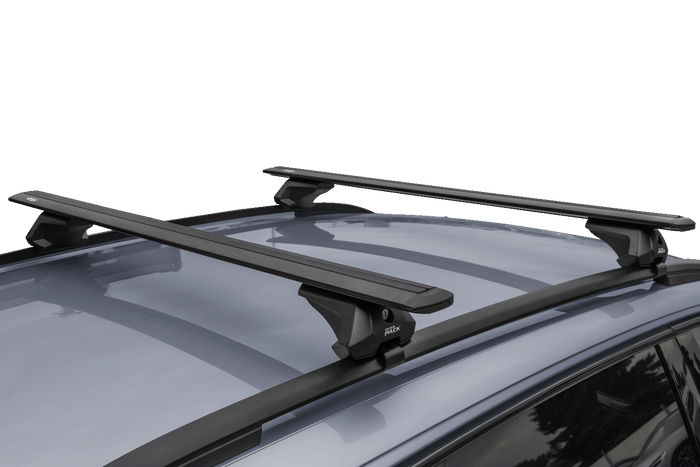 Barres, galerie de toit Inter Pack Virgo IR 120 (G2) avec rails intégrés (noir)