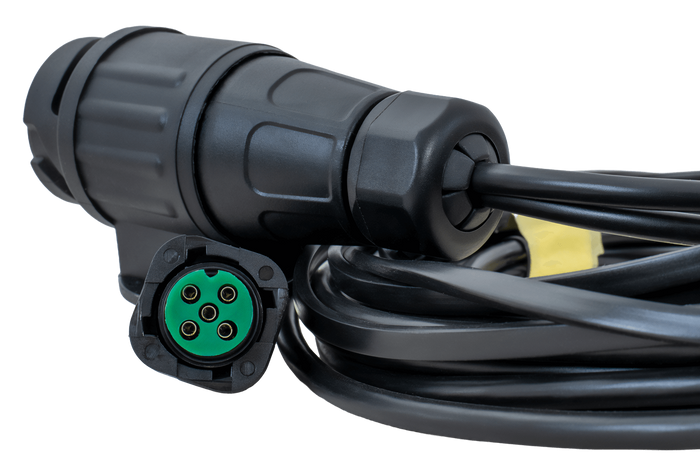 Kit d'éclairage : feux arrière DOBPLAST DPT35 + feux de position latéraux ASPÖCK FLEXIPOINT I + faisceau MANTES 4,5 m 13 broches