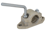 Collier de roue jockey en fonte KNOTT B48C6 pour tuyau ondulé de 48 mm