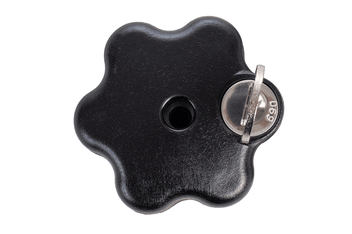 Bouton de sécurité avec verrouillage M6 [1 pièce]
