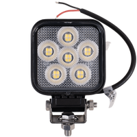 Lampe de travail, réflecteur LED TT TECHNOLOGY NOIR TT.13324, 24 LED, 1920 lm carré