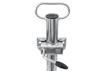 Support fixe avec collier WINTERHOFF RSR48-600+KLE48, 150 kg, 48 mm, 600 mm
