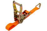 Courroie de transport orange UNITRAIER 4 m/25 mm/1 t avec tendeur