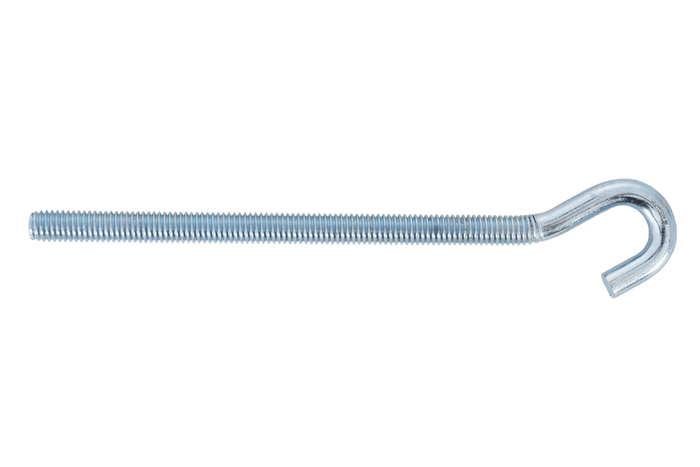 Piton, crochet, gond DROMET HZ M6x120 avec œillet ouvert (coudé)